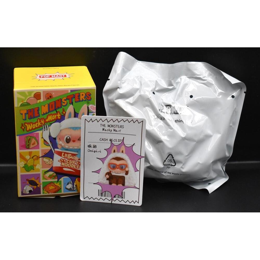 Pop Mart The Monsters Labubu Wacky Mart Onigiri Figure (A8)